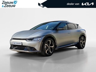 Kia EV6 Plus Advanced 77.4 kWh | Glazen schuif-/kanteldak| Warmtepomp | Elektrisch verstelbare stoelen incl. geheugenfunctie | Meridian Premium geluidsinstallatie | Stoelverwarming- en stoelventilatie | Stuurwielverwarming | Achteruitrijcamera | Parkeersensoren voor- en achter
