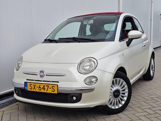 Fiat 500 0.9 TwinAir Rock bj 2011 Navi Leer Leuke Auto!