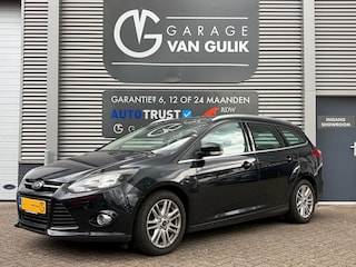 Ford Focus Wagon 1.0 101PK Trekhaak,Navi,Clima,CruiseControl,Bluetooth,Isofix,ElektrRamen+Spiegels,PdcV+A,Parkpilot,Dakrail,Lmv,