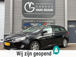 Ford Focus Wagon 1.0 101PK Trekhaak,Navi,Clima,CruiseControl,Bluetooth,Isofix,ElektrRamen+Spiegels,PdcV+A,Parkpilot,Dakrail,Lmv,