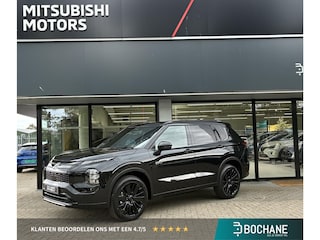 Mitsubishi Outlander 2.4 PHEV BlackEdition NIEUW UIT VOORRAAD LEVERBAAR | BlackEdition | Lederen Bekleding | Verwarmbare stoelen | Stoelventilatie voor | Adaptieve Cruise Control | Parkeersensoren voor- en achter | Verwarmbare achterbank | Panoramadak Elektrisch | 8 jaar fabrieksgarantie