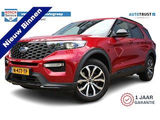 Ford Explorer 3.0 V6 EcoBoost PHEV ST-Line | Incl. 12 maanden Garantie | Trekhaak | Panorama dak | B&O Audiosysteem | Stoel/stuurverwarming | Stoelventilatie | Achterbank verwarming | 360* Camera | Adaptive cruise | Apple CarPlay/Android Auto | Elektrisch verstelbare stoelen met memory | Elektrische kofferbakklep | Keyless start | Dodehoekdetectie | Draadloze telefoonlader | Origineel NL Auto | NAP |