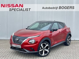 Nissan Juke 1.6 Hybrid Tekna Automaat Navigatie ( via Apple Carplay ), Leder, 19"Lm, LED, Climate Control, Pro-Pilot