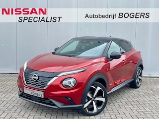Nissan Juke 1.6 Hybrid Tekna Automaat Navigatie ( via Apple Carplay ), Leder, 19"Lm, LED, Climate Control, Pro-Pilot