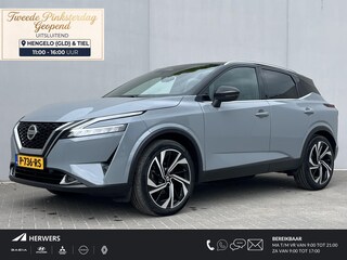 Nissan Qashqai 1.3 MHEV Xtronic Tekna Plus / Trekhaak (1.800KG) / Panoramadak / Adaptief Cruise Control / Cold Pack / Elektrische Voorstoelen Met Massage&Geheugen / Dode Hoek Detectie / 360 Camera / Parkeersensoren / 20'' Lichtmetalen Velgen / Elektrische Achterklep / Apple Carplay&Android Auto / Navigatie Full-Map / Bluetooth / Led-Koplampen /