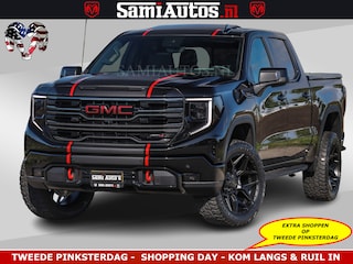 GMC Sierra AT4 6.2 V8 4X4 | VIRTUAL COCKPIT | LPG | HUD | BOM VOL | DC | RAM DEALER NEDERLAND | Dubbele Cabine met Royale 5 Zitplaatsen | BPM vrij | Nu Leverbaar uit Voorraad | Voorraad Nr 261530 |