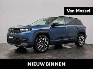 Jeep Compass 74kwh First Edition | Camera | Navigatie | Sensoren Voor&Achter | Stoel&Stuur Verwarming | 19'' M+S | 2 + 6 jaar speciale garantie!