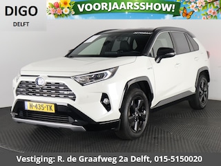 Toyota RAV4 2.5 Hybrid AWD Bi-Tone | 1650 KG trekgewicht | JBL Audio | navigatie | 360° camera | Stuur-/Stoelverwarming | Dodehoek detectie