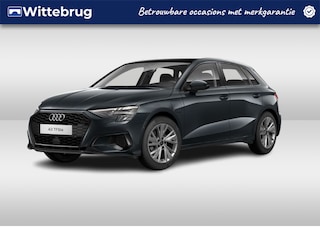 Audi A3 Sportback 40 TFSI e 204PK Advanced edition | Panoramadak | Lederen Bekleding | 17 Inch | Smartphone Interface | Navi MMI | Camera / LED Dyn. | Elek. stoelverstelling | Comfort Sleutel | Stoelverwarming |