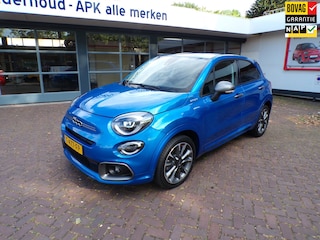 Fiat 500X 1.5 Hybrid Sport Automaat. Navi./Apple Car Play/Android/18"LMV/A.R Camera/Parkeersensoren V+A/Sportstoelen/LED