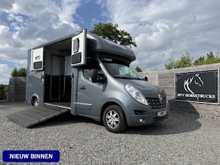 Renault Master | HORSETRUCK | HTI | STALLION 3XL | 2017 | HENGST | 70.835KM | MANUEEL | 3-SEAT | 130PK | L3 | BELGISCH KENTEKEN