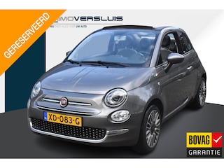 Fiat 500 1.2 Automaat | Cabrio | Climate Control | Half Leder | 12 mnd BOVAG garantie | Whatsapp 06-53188999