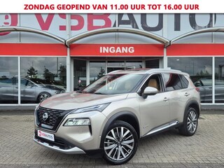 Nissan X-Trail 1.5 e-POWER AUT. 204PK TEKNA+ LEER PANO-DAK HEAD-UP NAVI CAMERA CARPLAY MEMORY