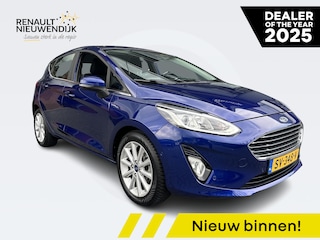 Ford Fiesta 1.0 EcoBoost Titanium l 1E EIGENAAR l CAMERA l CRUISE l CLIMATE l BLUETOOTH l DEALER ONDERHOUDEN