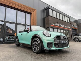 Mini Mini Cabrio 2.0 John Cooper Works F1 aut 204pk Ocean Wave Green/Hk/Camera