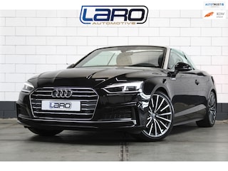Audi A5 Cabriolet 2.0 TFSI 3x S-Line 190pk | Stoel + nek verw. Virtual Trekhaak Camera Sfeer Keyless LED 19"