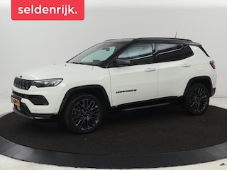 Jeep Compass 4xe 240 Plug-in Hybrid 80th Anniversary | SOH 80,5% | 360 Camera | Adaptive cruise | Full LED | Carplay | Keyless | Half leder | Navigatie | Park Assist | Climate control | PHEV