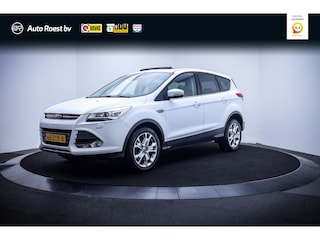 Ford Kuga 1.6 150PK TITANIUM PANO | CAM | LEDER | STOELVERW | NAVI | AFN TREKHAAK | BLINDSPOT | PDC V+A | LMV 18''