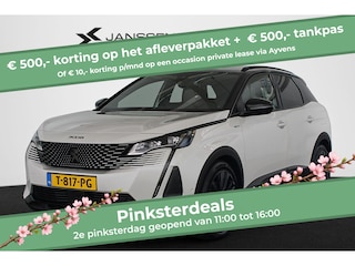 Peugeot 3008 1.6 HYbrid 225 GT Panoramadak Stoelverwarming Trekhaak Alcantara