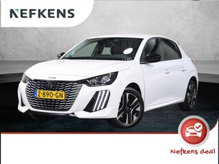 Peugeot 208 Hybrid 100PK e-DCS6 Allure | 1ste eigenaar | AppleCarplay/AndroidAuto | Parkeersensoren | FULL LED | Navigatie | Lederen Stuurwiel | Climate Control | Cruise Control | 16" LMV | Isofix | Privacy Glass |