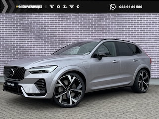 Volvo XC60 2.0 T8 Plug-in hybrid AWD Ultra Black Edition Executive | Luchtvering | 22" | Gelamineerd Glas | Bowers & Wilkins | Stoelmassage & Ventilatie | Stoel & Stuurverwarming | 360 Camera | Pilot Assist | BLIS |