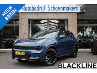 Lynk & Co 01 1.5 261PK! MY23+BLACKLINE + 6.6 Kwh LADEN! ZWARTE-HEMEL 360-CAMERA PANO/SCHUIF INFINITY ZWARTE-HEMEL DAB NAVI CARPLAY STOELVERWARMING ELEK.ACHTERKLEP 20"LMV