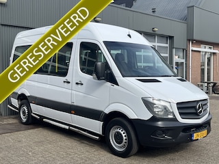 Mercedes-Benz Sprinter 313 2.2 BlueTEC 366 Euro 6 Rolstoelbus 9-persoons Airco Achteruitrijcamera Parkeersensoren voor en achter Telefoonverbinding Rolstoel-lift Invalide vervoer Instaptrede