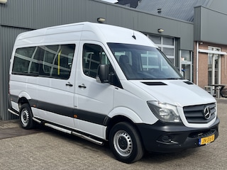 Mercedes-Benz Sprinter 313 2.2 BlueTEC 366 Euro 6 Rolstoelbus 9-persoons Airco Achteruitrijcamera Parkeersensoren voor en achter Telefoonverbinding Rolstoel-lift Invalide vervoer Instaptrede