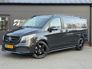 Mercedes-Benz V-klasse 300d Lang DC BLACK | Trekhaak | Leder | Camera | LED |