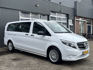 Mercedes-Benz Vito PRO L3 90 kWh 9-Persoons Airco Cruise control Elektrische Dubbele schuifdeuren Apple carplay Parkeersensoren voor en achter Stoelverwarming bestuurderstoel Achteruitrijcamera