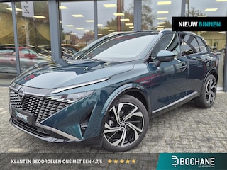 Nissan Qashqai 1.3 MHEV Xtronic Tekna Plus | Ocean Deep | AppleCarplay | AndroidAuto | 360 Camera | Massage | Leder | Bose | Panoramadak |