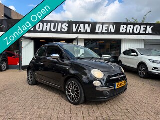 Fiat 500 0.9 TwinAir Lounge|Panoramadak|Airco|Schuifkanteldak|Bleutooth|Navi|Lmv|Elek pakket |Nw Apk