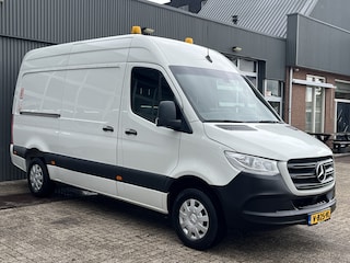 Mercedes-Benz Sprinter 314 2.2 CDI L2H2 Dhollandia Laadklep Airco Cruise controle Werkverlichting Stuurwielbediening Apple carplay 2-Persoons Leder Euro 6