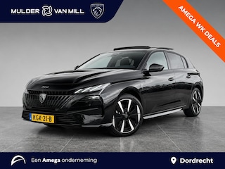 Peugeot 308 GT EV 58kWh 156pk | SCHUIF/KANTELDAK | STOELMASSAGE | 360° CAMERA | NAVI | APPLE CARPLAY / ANDROID AUTO | AGR-STOEL | ALCANTARA |
