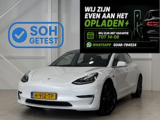 Tesla Model 3 Performance AWD 75 kWh | 89% SOH | Accu Refurbished | Lichtmetalen velgen | Autopilot