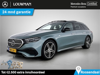 Mercedes-Benz Estate 300 e AMG Plug-In Hybride AMG Line | Night Pakket | Trekhaak | Distronic | Panorama Schuif-Kanteldak | Memory voorstoelen. Inclusief 24 maanden Mercedes-Benz Certified garantie voor Europa.
