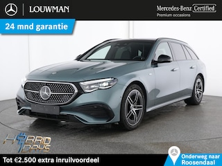 Mercedes-Benz Estate 300 e AMG Plug-In Hybride AMG Line | Night Pakket | Trekhaak | Distronic | Panorama Schuif-Kanteldak | Memory voorstoelen. Inclusief 24 maanden Mercedes-Benz Certified garantie voor Europa.