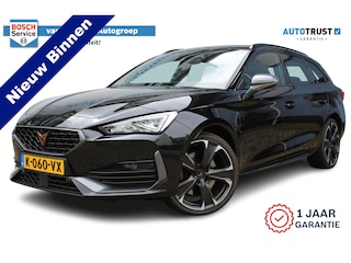 Cupra Leon 1.4 e-Hybrid 245 | Incl. 12 maanden Garantie | Stoel/stuurverwarming | Achteruitrijcamera | Keyless entry/start | Apple CarPlay/Android Auto | Elektrische kofferbakklep | Parkeersensoren V+A | Climate controle | Adaptive cruise controle | Navigatie | Draadloze telefoonlader | Origineel NL Auto | NAP |