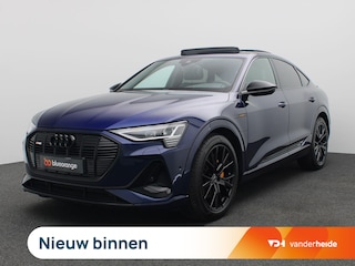 Audi E-tron 50 quattro S edition 71 kWh 313PK Aut. S-Line, Panoramadak, Trekhaak, Achteruitrijcamera, Keyless, 21" LM Velgen, Memorystoel, Adaptieve Cruise Controle, Elektr. Achterklep, Side Assist