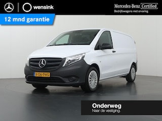 Mercedes-Benz Vito 116 CDI | AUT. | L1 | INRICHTING LAADRUIMTE | DISTRONIC PLUS | LED KOPLAMPEN | TREKHAAK | ZIJRUIT | CLIMATE CONTROL | 2-ZITS | STOELVERWARMING | CERTIFIED
