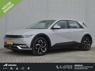 Hyundai Ioniq 5 Connect 58 kWh / SOH 100% / Fabrieksgarantie tot 02-2027 / Dealer onderhouden / Trekhaak Afneembaar / WLTP 384 km stad 587 km / CCS snelladen / Warmtepomp / Stuur- & Stoelverwarming / Achteruitrijcamera / Adaptief cruise control / Keyless Entry/Start /