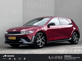 Hyundai Ioniq 5 N Line Edition Limited 84 kWh / Fabrieksgarantie tot 09-2030 /Accu SoH 100% / 1.600 kg trekgewicht / WLTP 515 km / Warmtepomp / Camera / Stuur- & stoelverwarming / CCS snel laden / 20" LM + All Season banden /