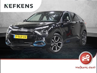 Citroën C4 Shine 50 kWh 136PK | Head-Up Display | Adaptive Cruise Control | Camera | Keyless | AppleCarPlay/AndroidAuto | Navigatie | Stoel/stuur/Voorruitverwarmd | Stoef/Lederenbekleding | Isofix | Privacy Glass | Parkeersensoren |