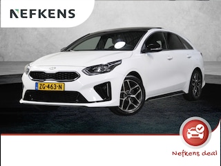 Kia ProCeed 1.4 140PK T-GDI GT-PlusLine | 2de eigenaar | AppleCarPlay/AndroidAuto | Alcantra/Lederenbekleding | Schuifkanteldak | JBL Audio | Navigatie | Cruise Control | Keyless | Stoel/StuurVerwarming | Camera | Isofix | Privacy Glass | Elektrische Achterklep | Trekhaak |