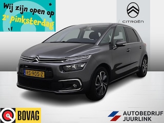 Citroën C4 Picasso 1.2T 130Pk Automaat Shine Pano/Camera/Trekhaak/ 4S.Banden/El.Klep/Ecc/H.Leder/Comfort.Stoelen/Led