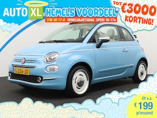 Fiat 500 Cabrio 85 PK Turbo Spiaggina 58 Digi.Dash Carplay Park.Sens