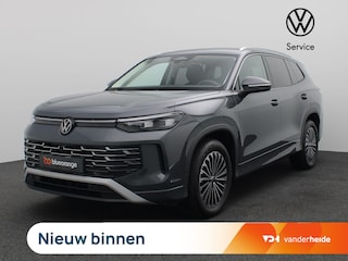 Volkswagen Tayron 1.5 eHybrid Elegance 204PK DSG Trekhaak, Ergo Comfort Stoel, Matrix LED-verlichting, Keyless, 360gr. Camera, Elektr. Achterklep, 18" LM Velgen, Stoel-Stuurverwarming