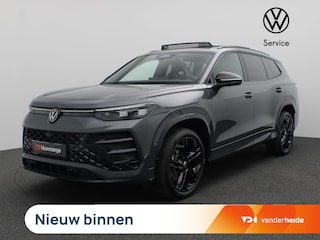 Volkswagen Tayron 1.5 eHybrid R-Line Edition 272PK DSG Pano-Schuifdak, Trekhaak, Black Style, Harman Kardon Audio, Navi, 360gr. camera, Stoel-Stuurverwarming, Elektr. Achterklep, 20" LM Velgen