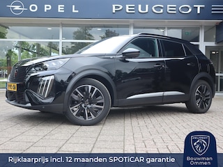 Peugeot 2008 SUV GT EV 54kWh 156pk, Rijklaarprijs, Navigatie 360° Camera Adaptieve cruise control