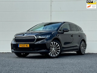 Skoda Enyaq iV 80 Org NL SOH 96% Warmtepomp Keyless Camera Sportonderstel Lane assist Dodehoek detectie Stoelverwarming 20 inch.